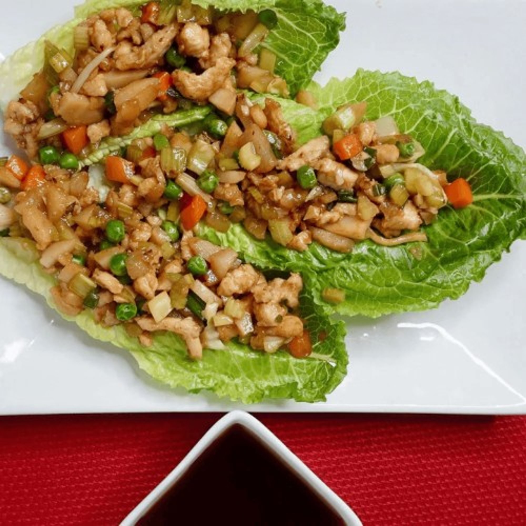 Chicken Lettuce Wrap
