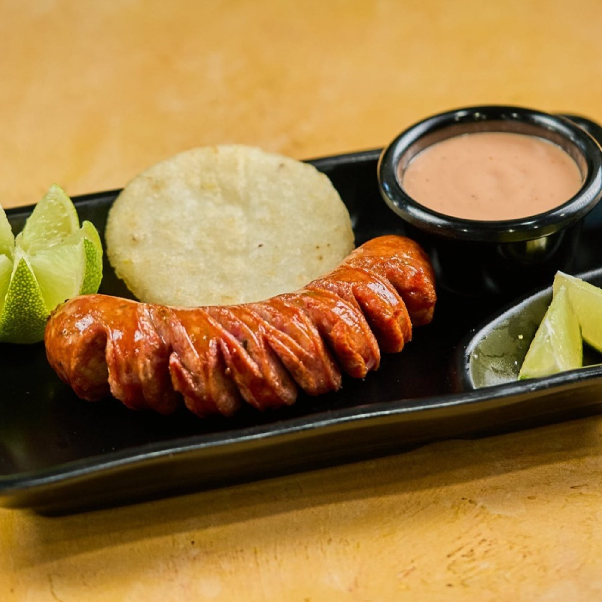 Chorizo con Arepita