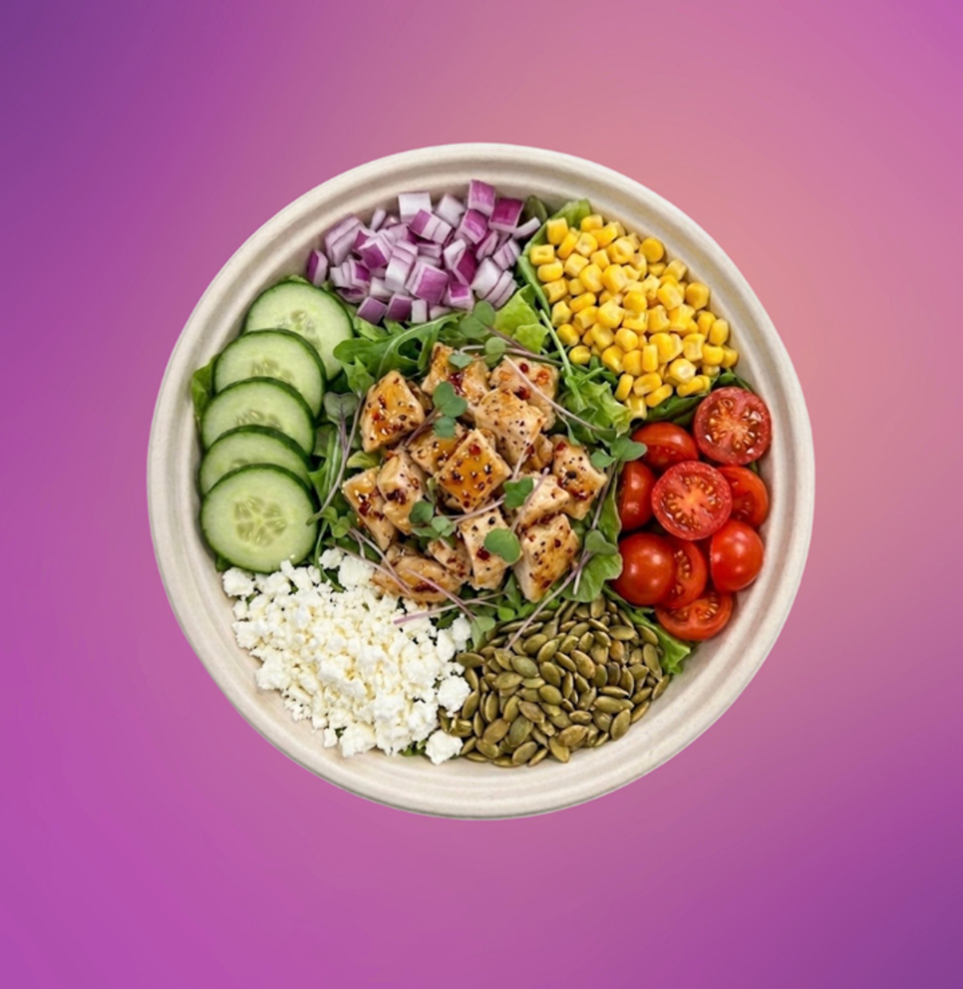 Hot Honey Chicken Salad