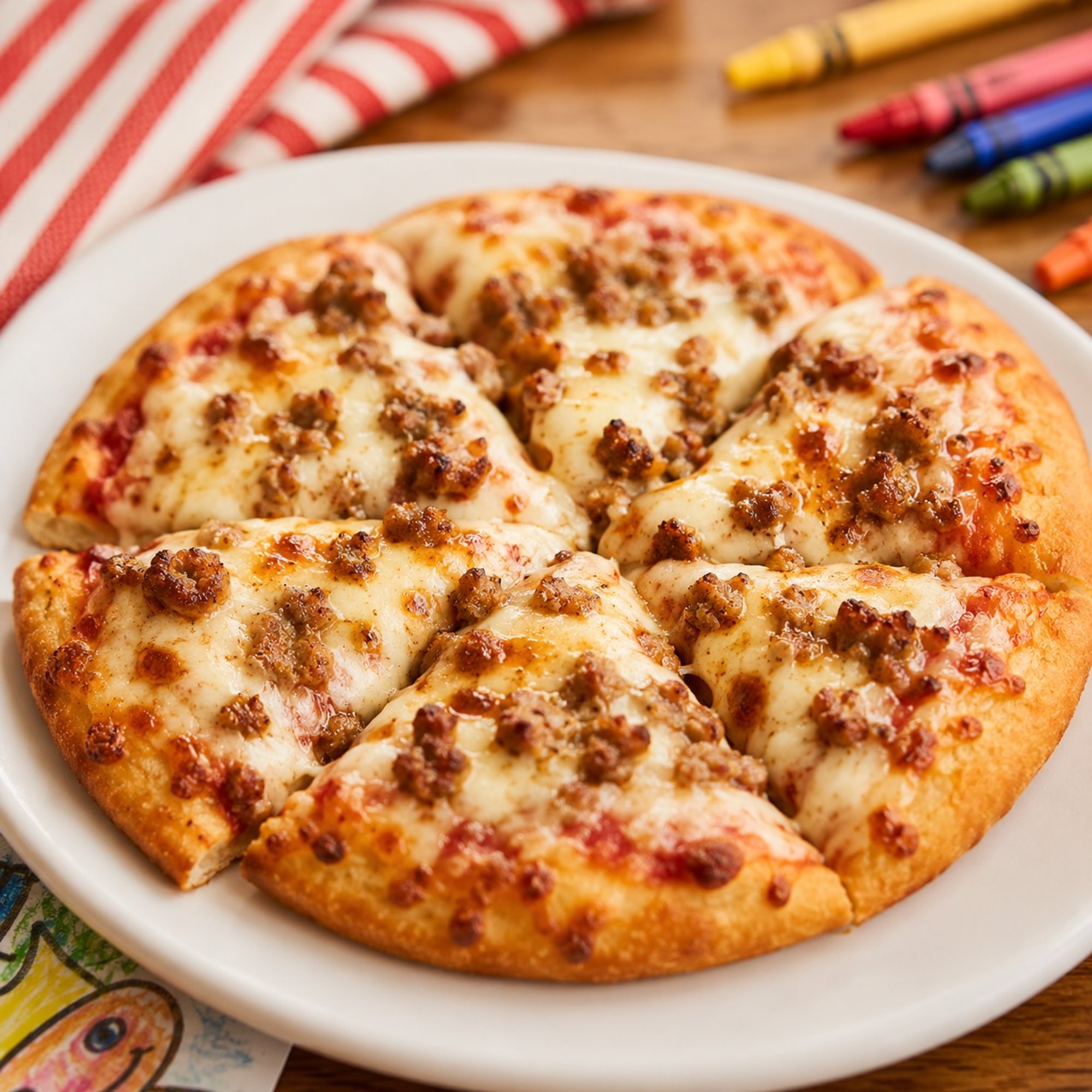 Kid's Pizza with Sausage