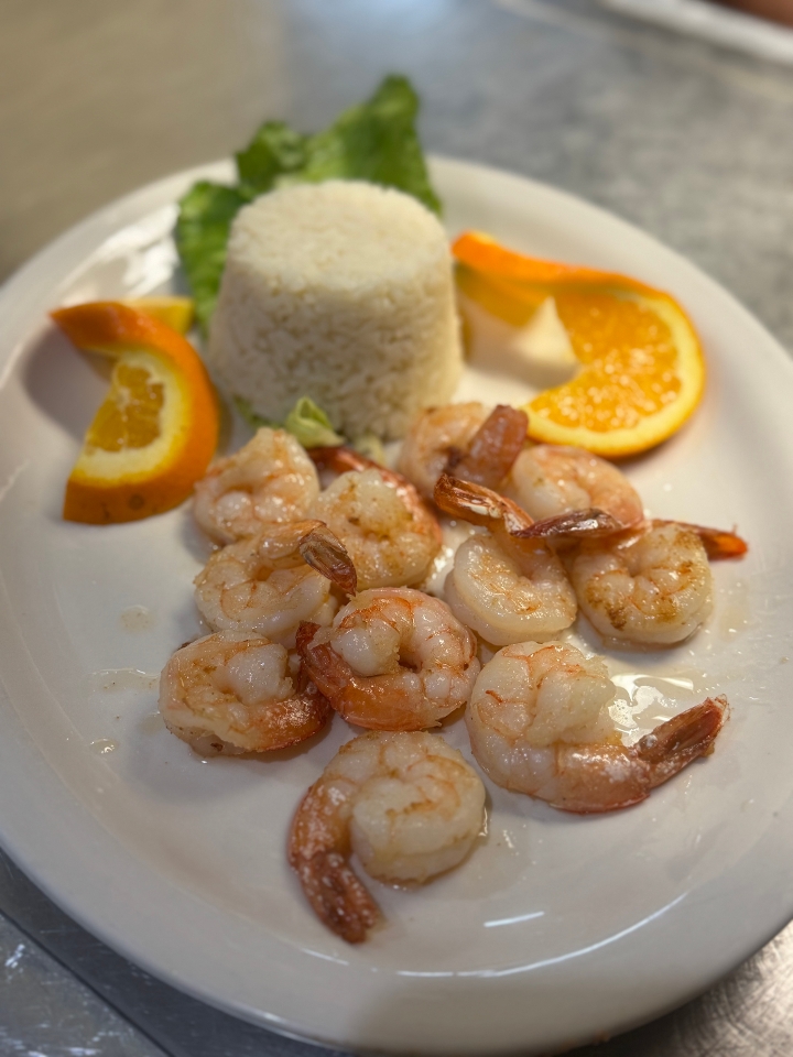 Camarones Al Mojo De Ajo