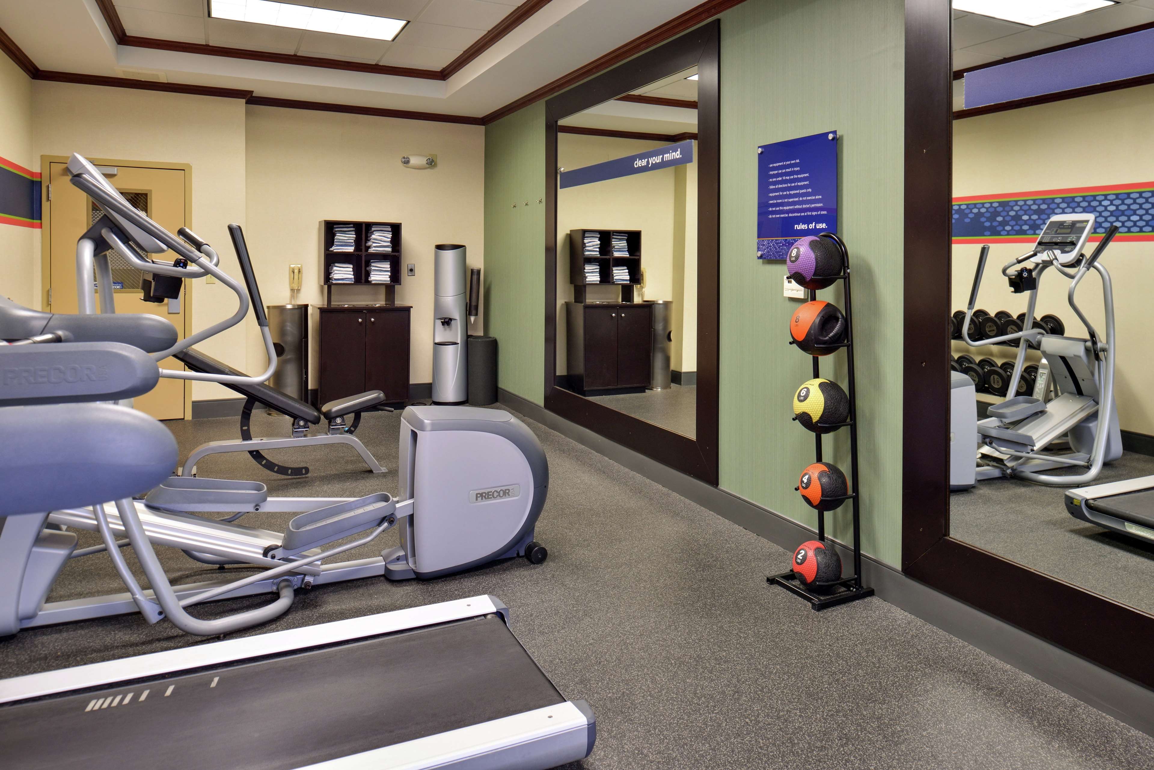 Health club  fitness center  gym