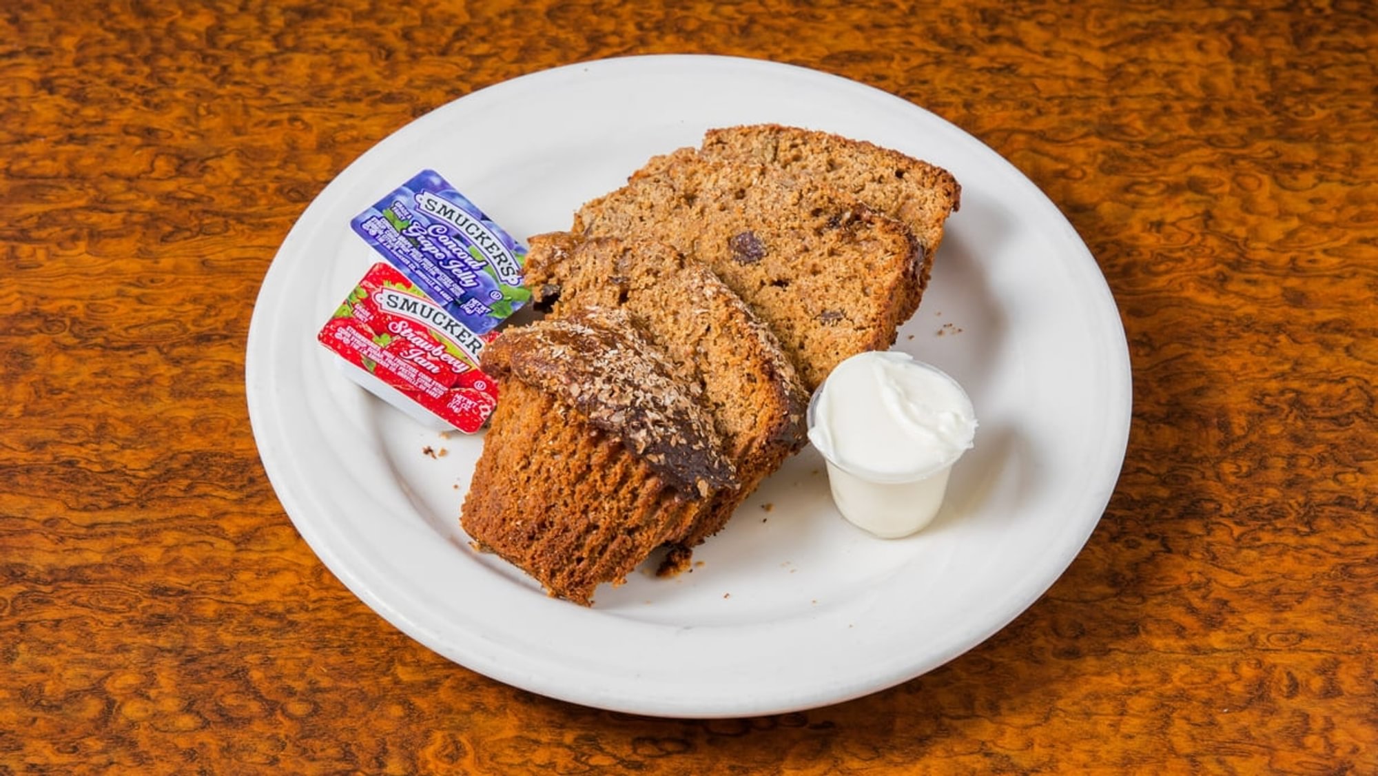 Homemade Corn, Bran or Blueberry Muffin