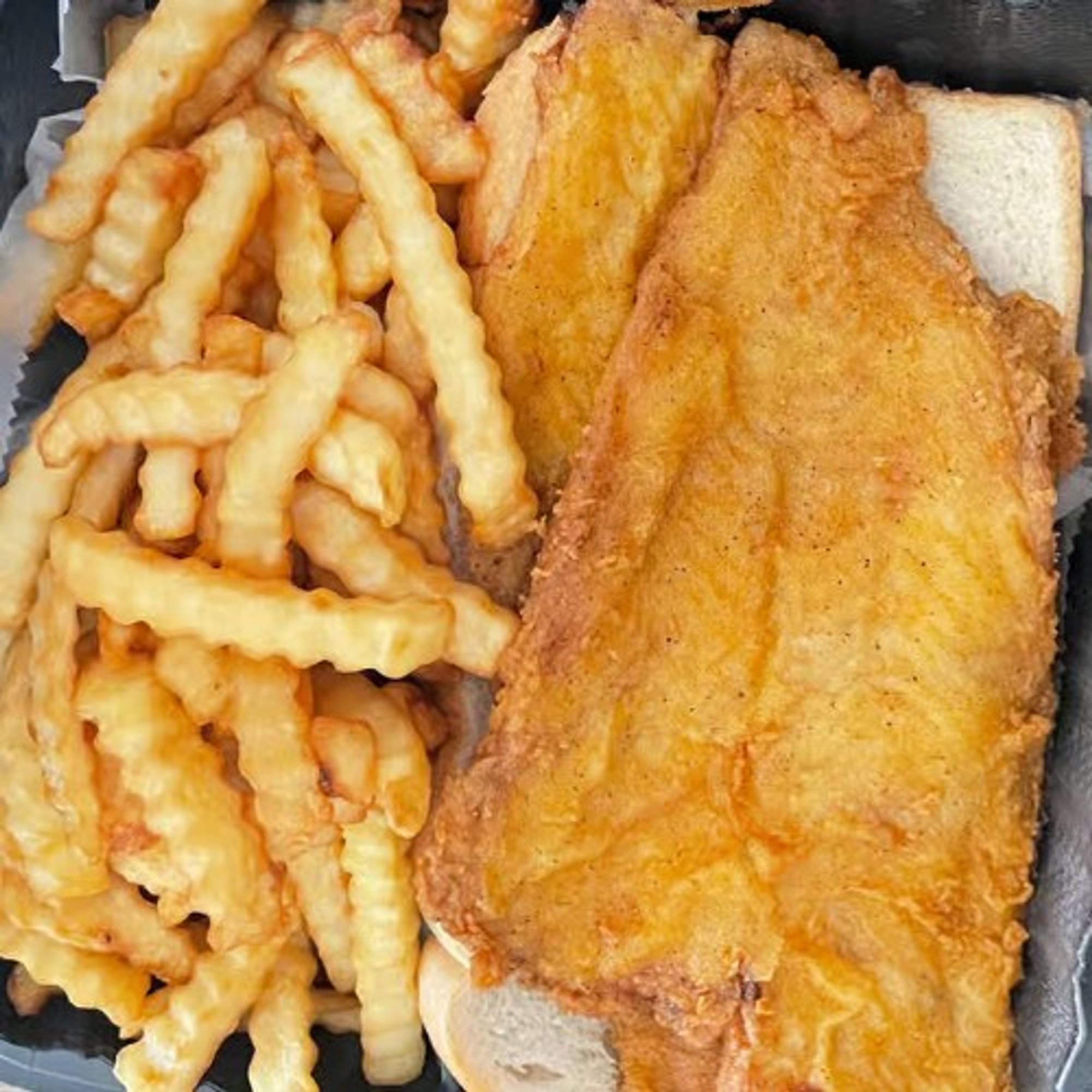 Flounder Combo ( Grilled or Fried )