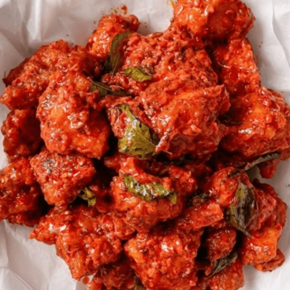 Karampodi Kodi (Spicy) / Red Pepper Chicken