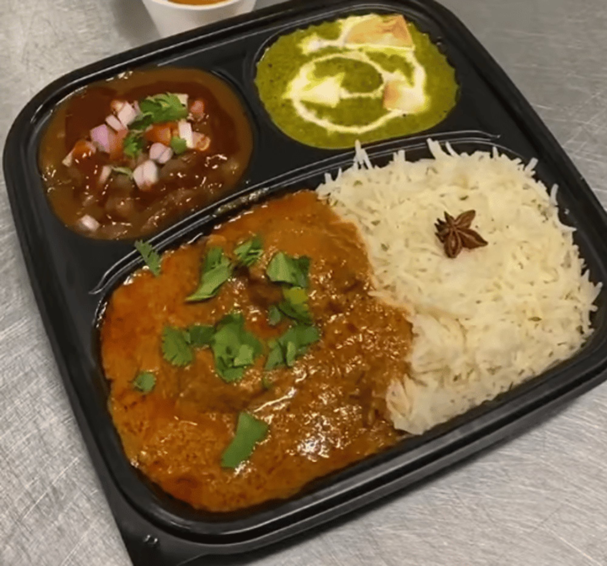 Lamb Curry Platter
