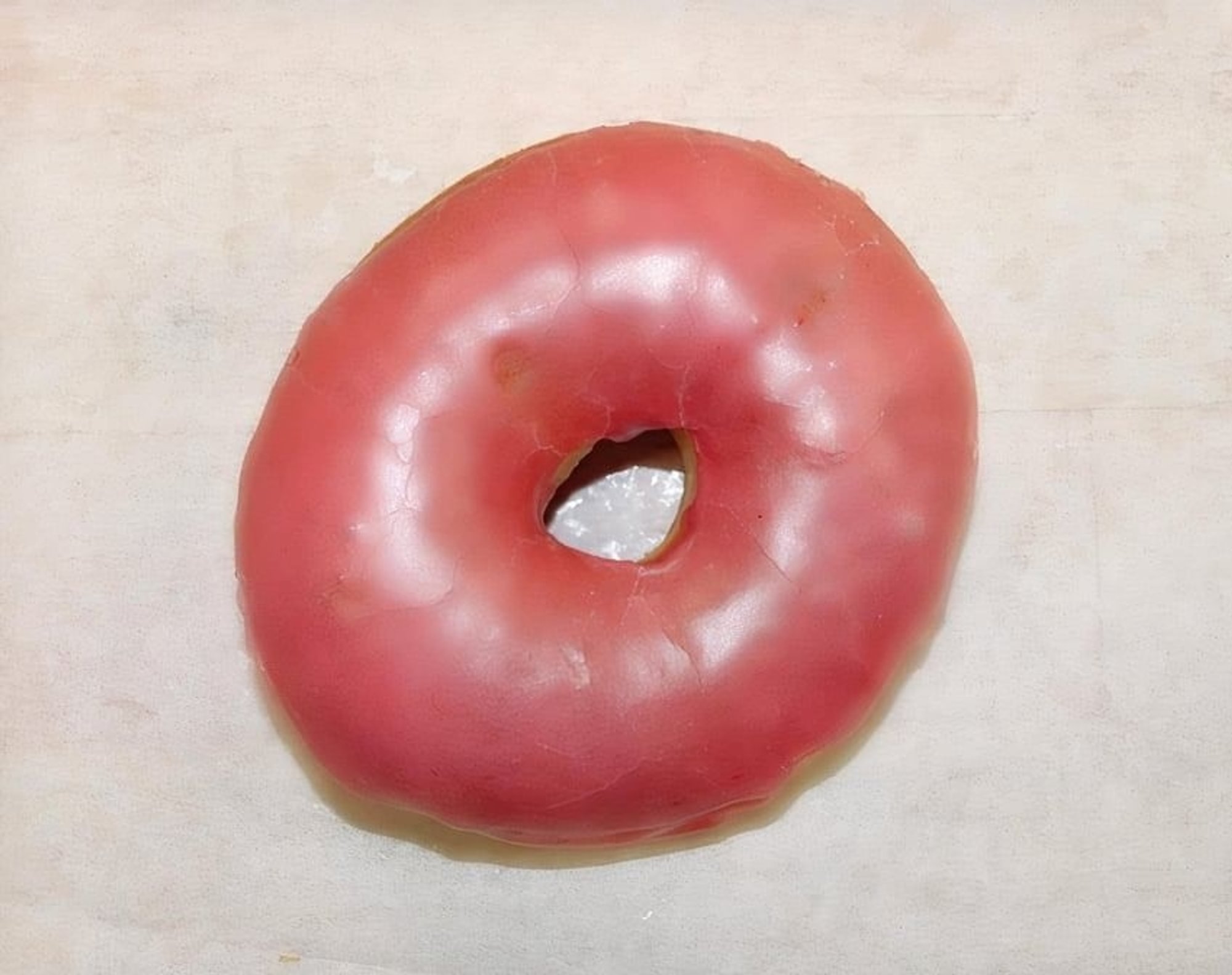 Strawberry Frosted Donut