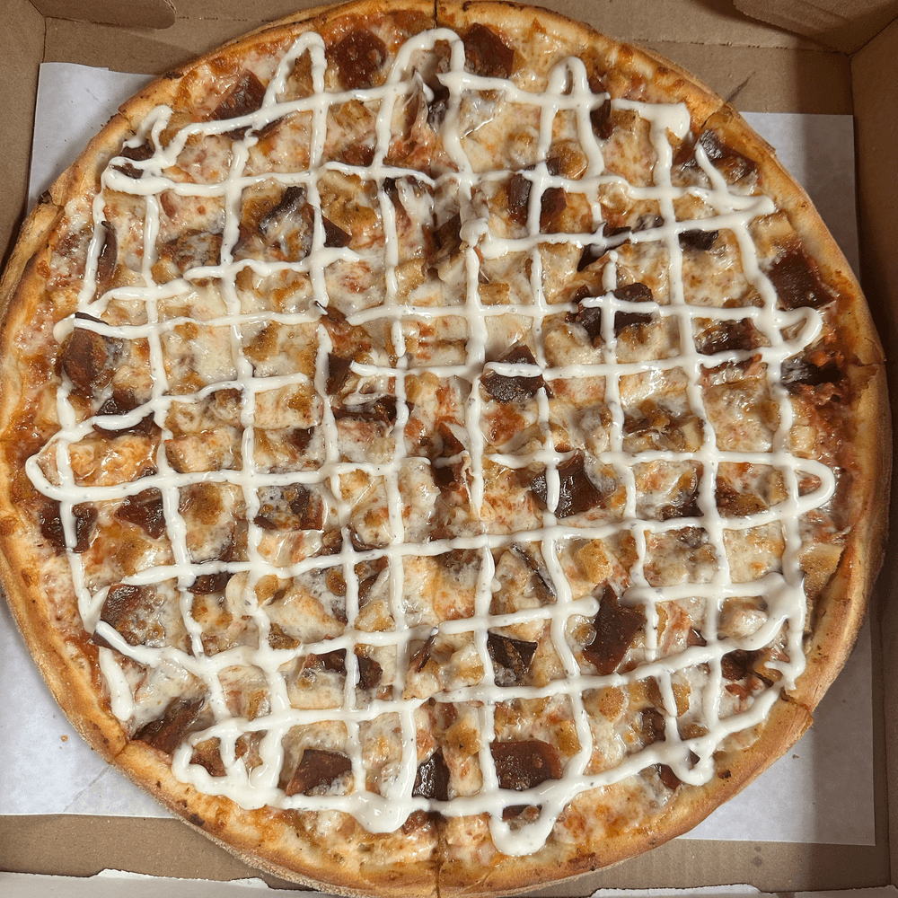 Chicken Bacon Ranch Pizza
