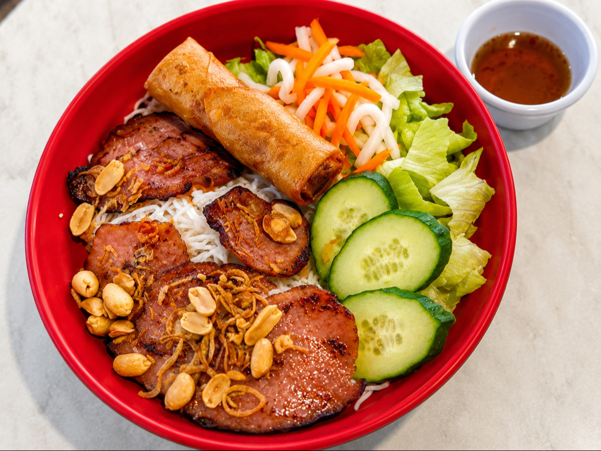 V5. BBQ Ham Vermicelli Salad