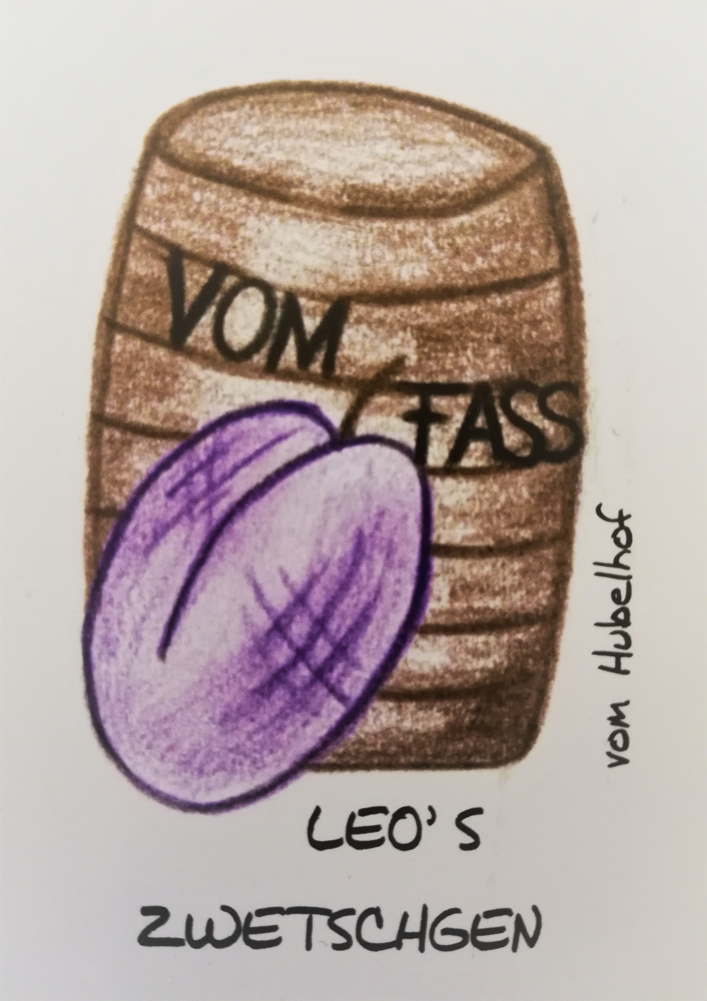 Leo`s Zwetschgen Schnaps vom Fass