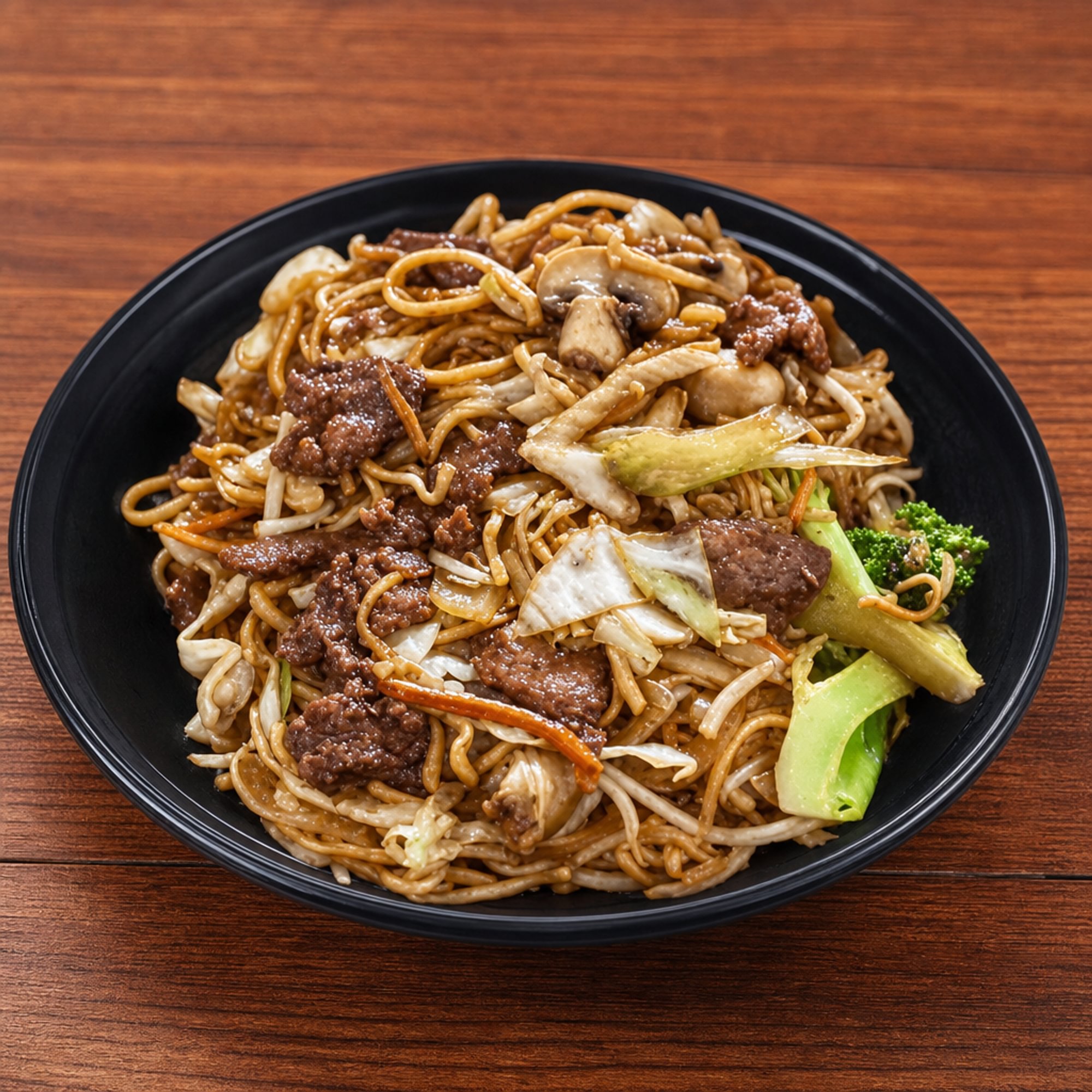 Beef Chow Mein 牛炒面