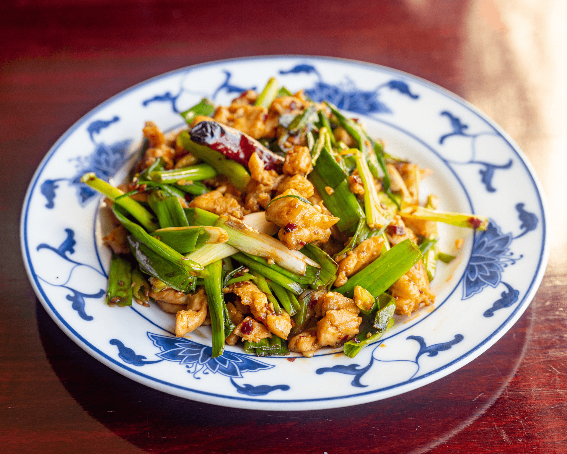 S-37. Wang scallion chicken