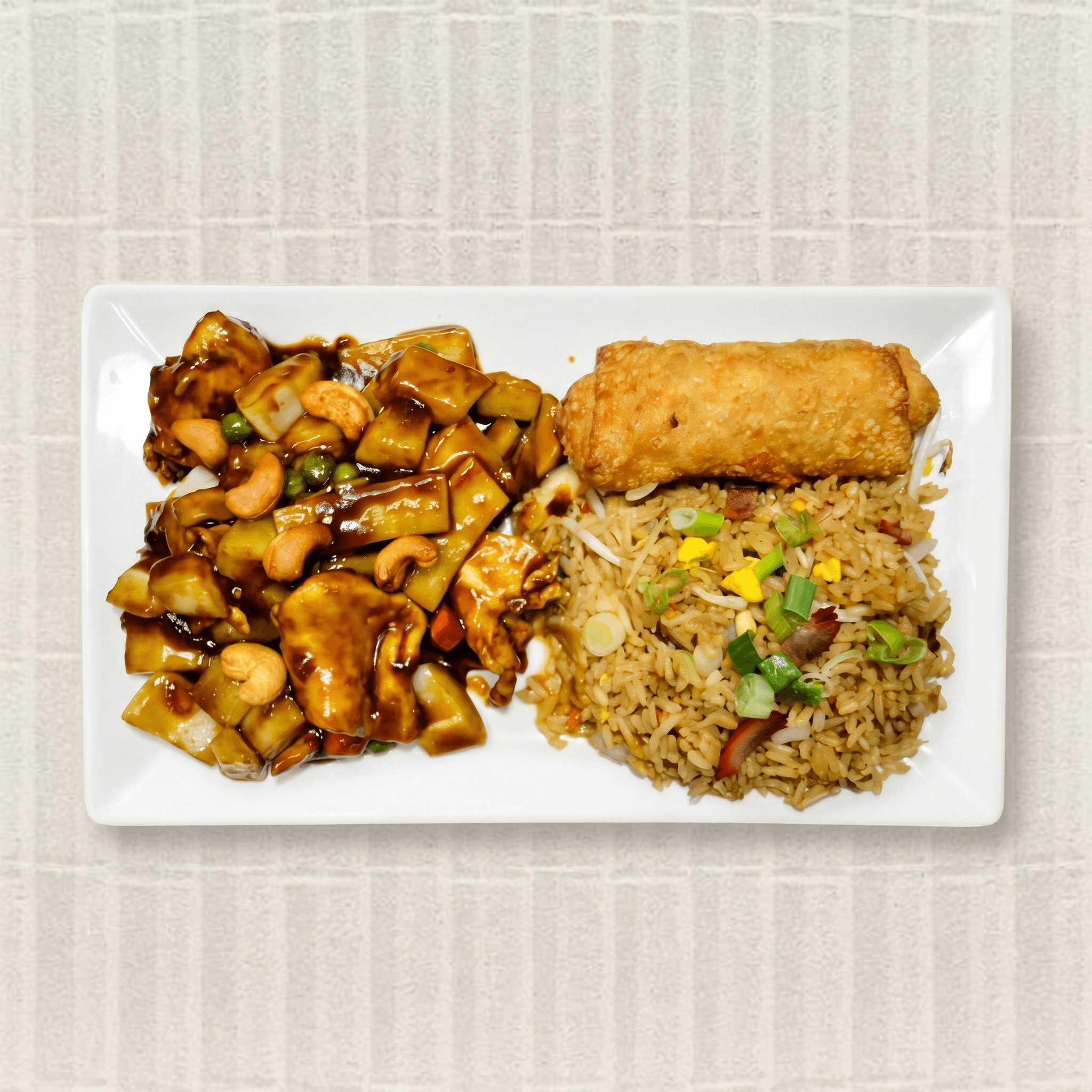 32. Cashew Chicken Platter