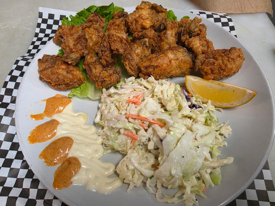 Pan Fried Oyster Dinner