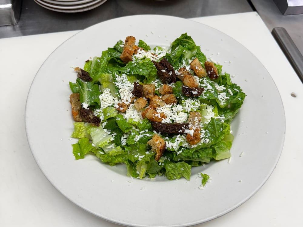 Caesar Salad with Pita