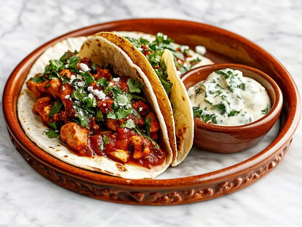 Pollo Rojo Taco