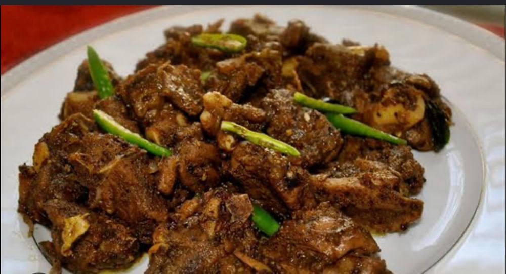 Goat Pepper Fry