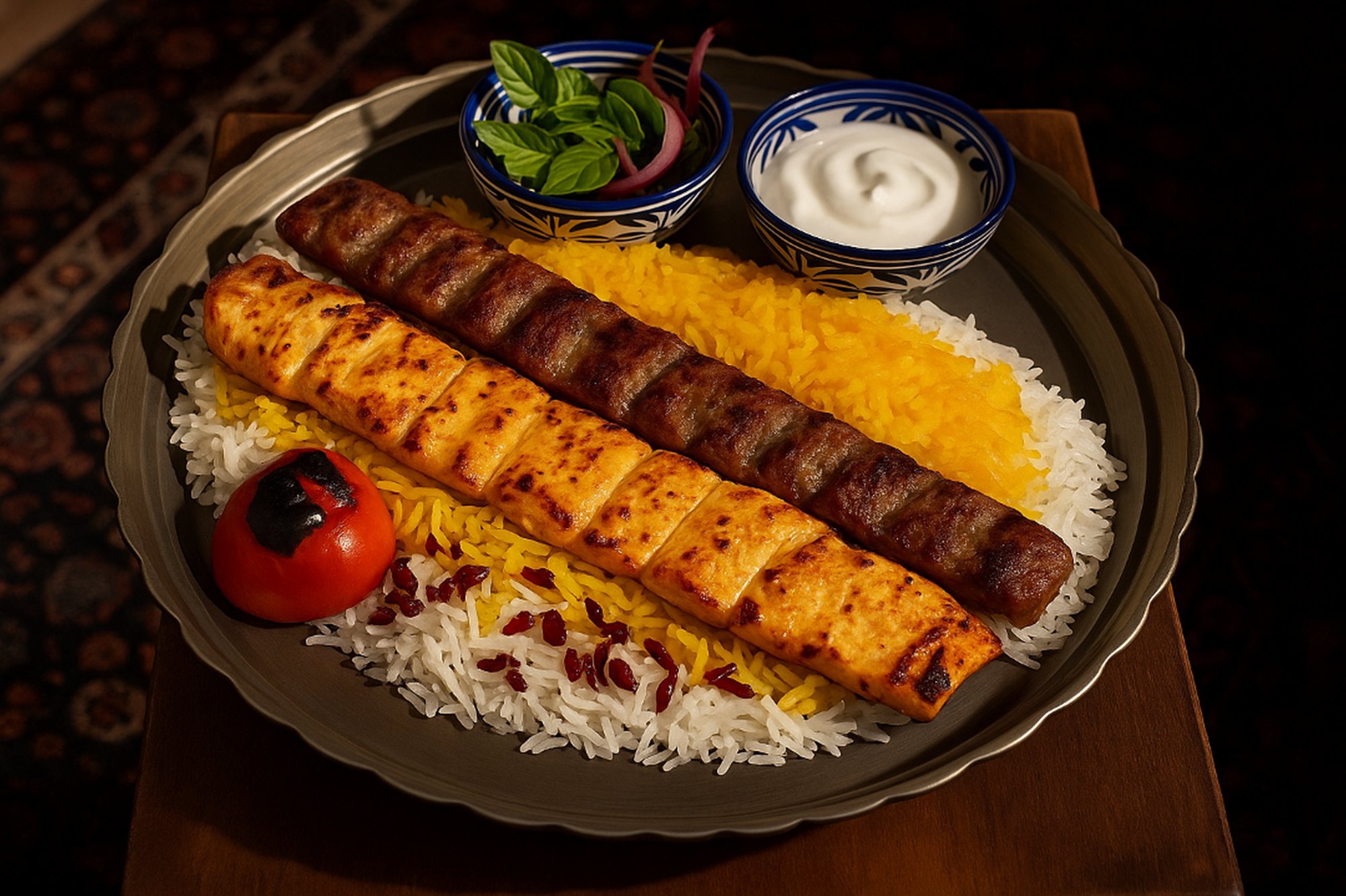 Chicken Soltani (Barg & Chicken)