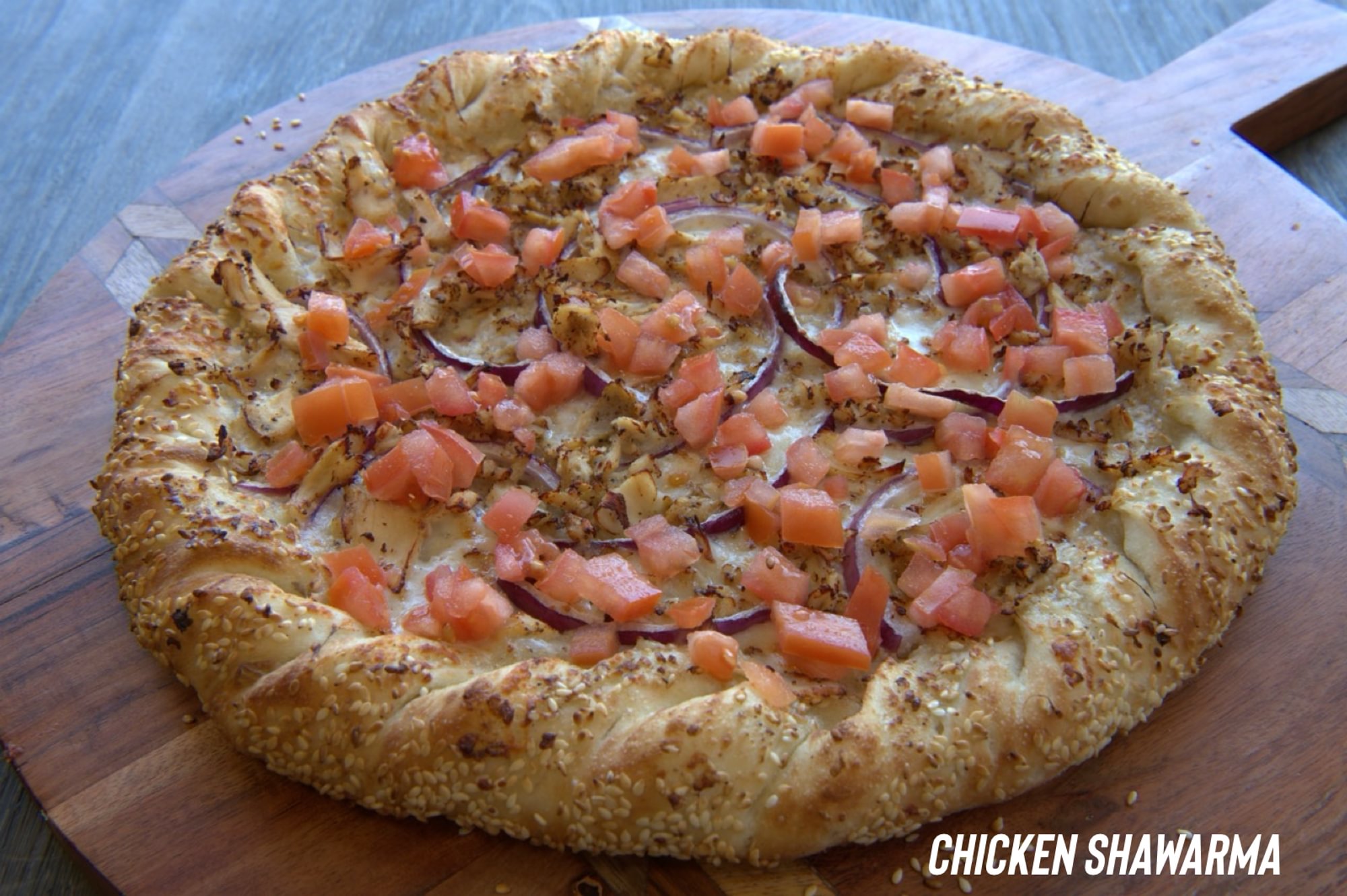 Chicken Shawarma Pizza