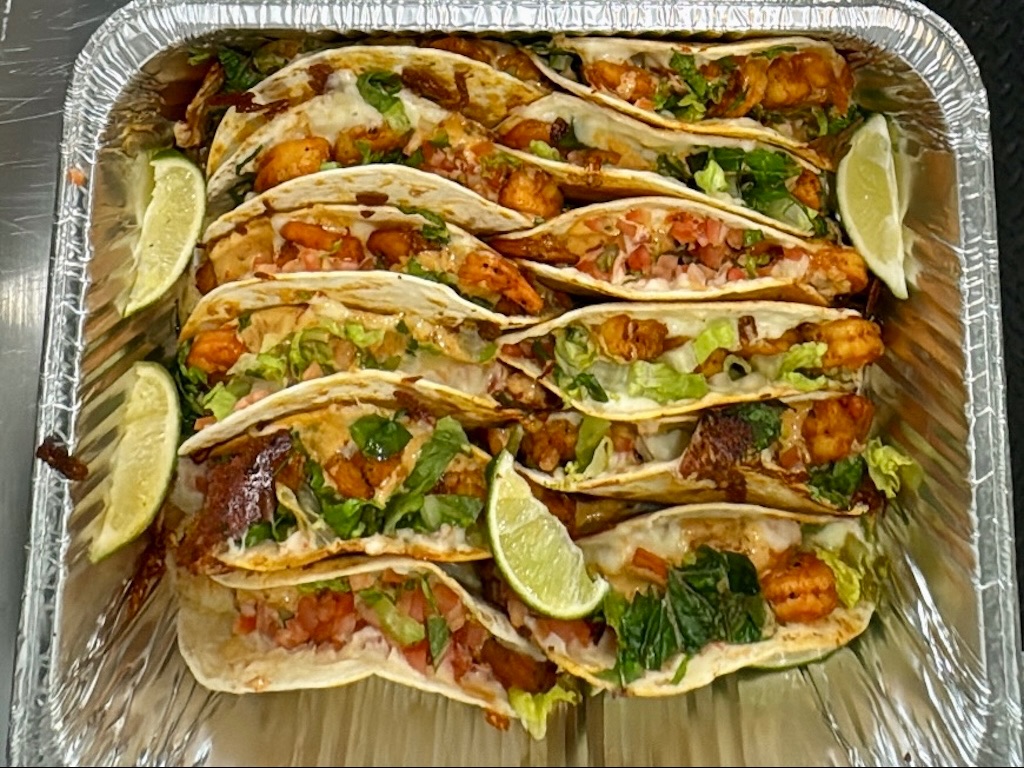 12 Shrimp Taco Tray