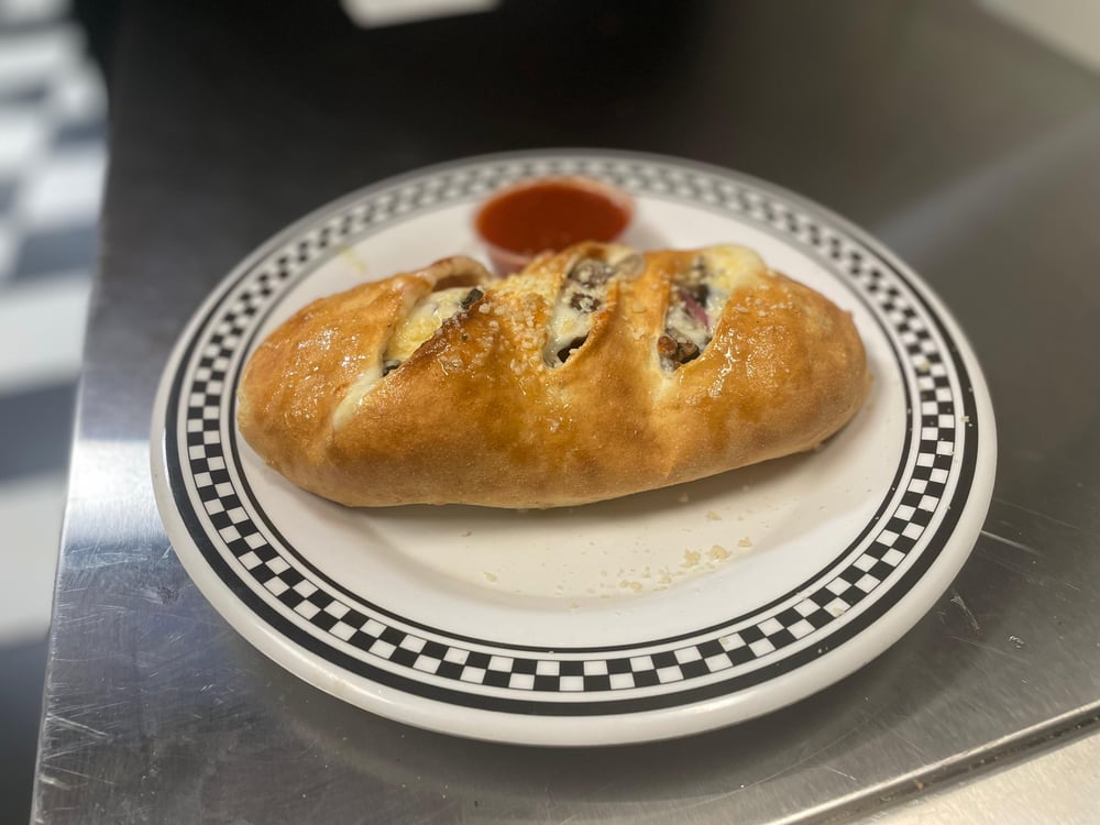 Grilled Chicken & Vegetables Stromboli
