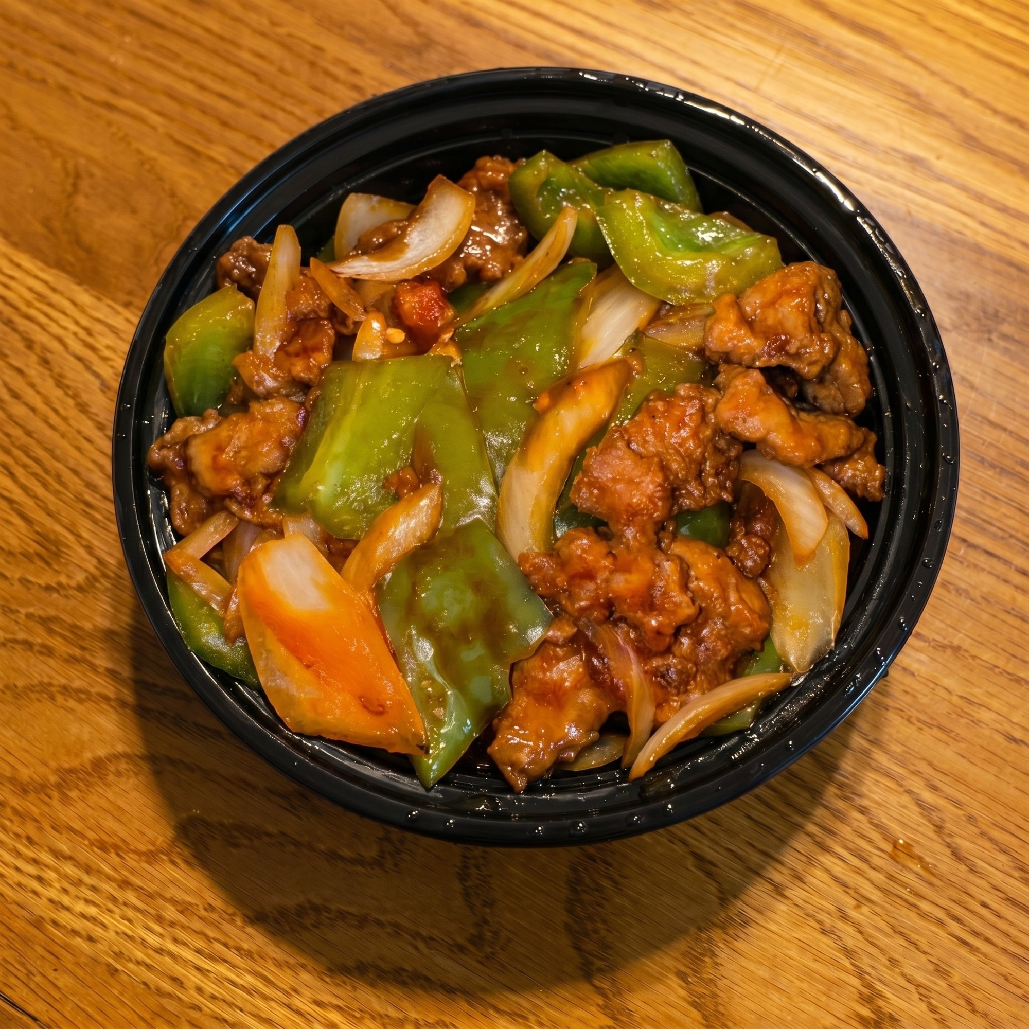 Beef with Green Peppers