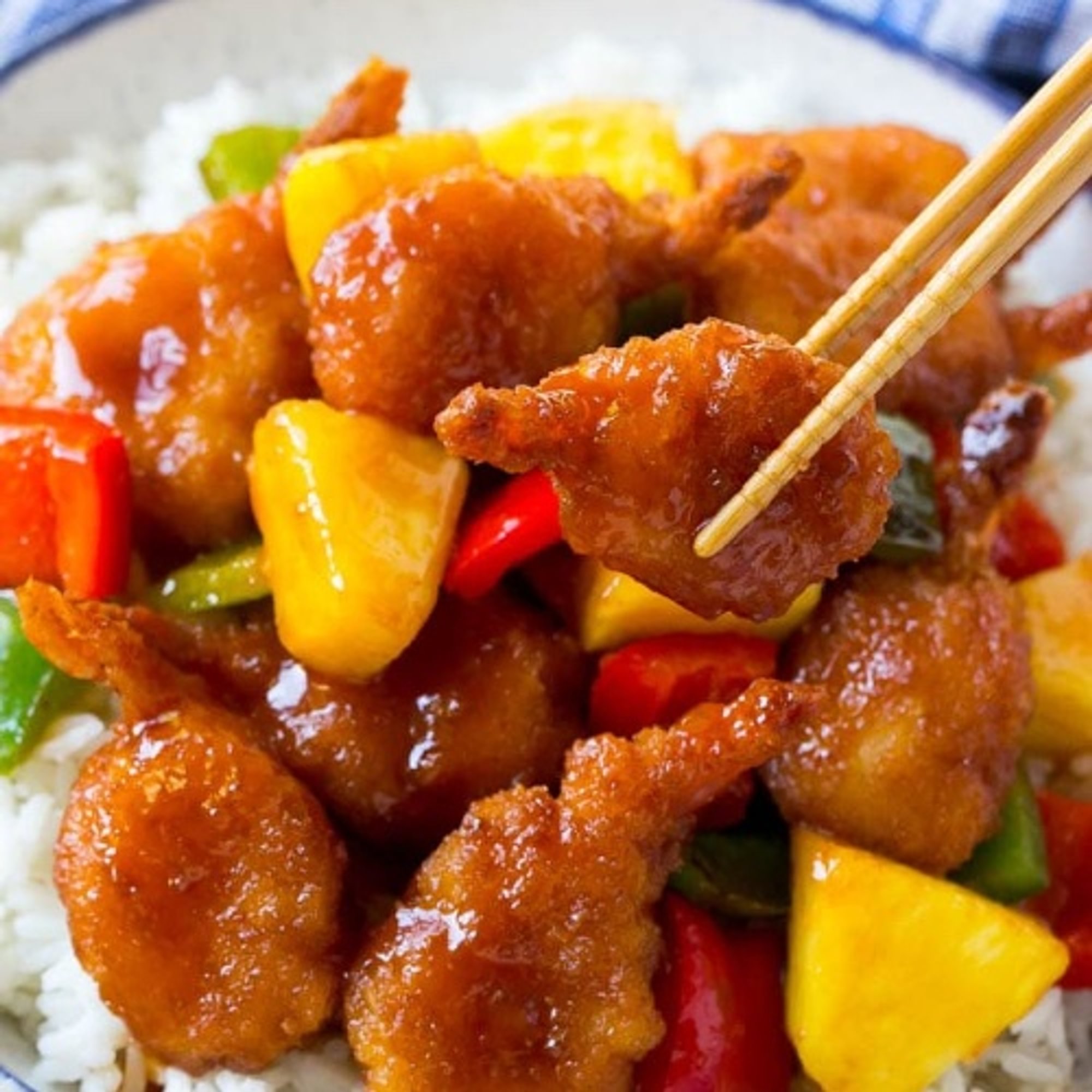 L. Sweet & Sour Shrimp