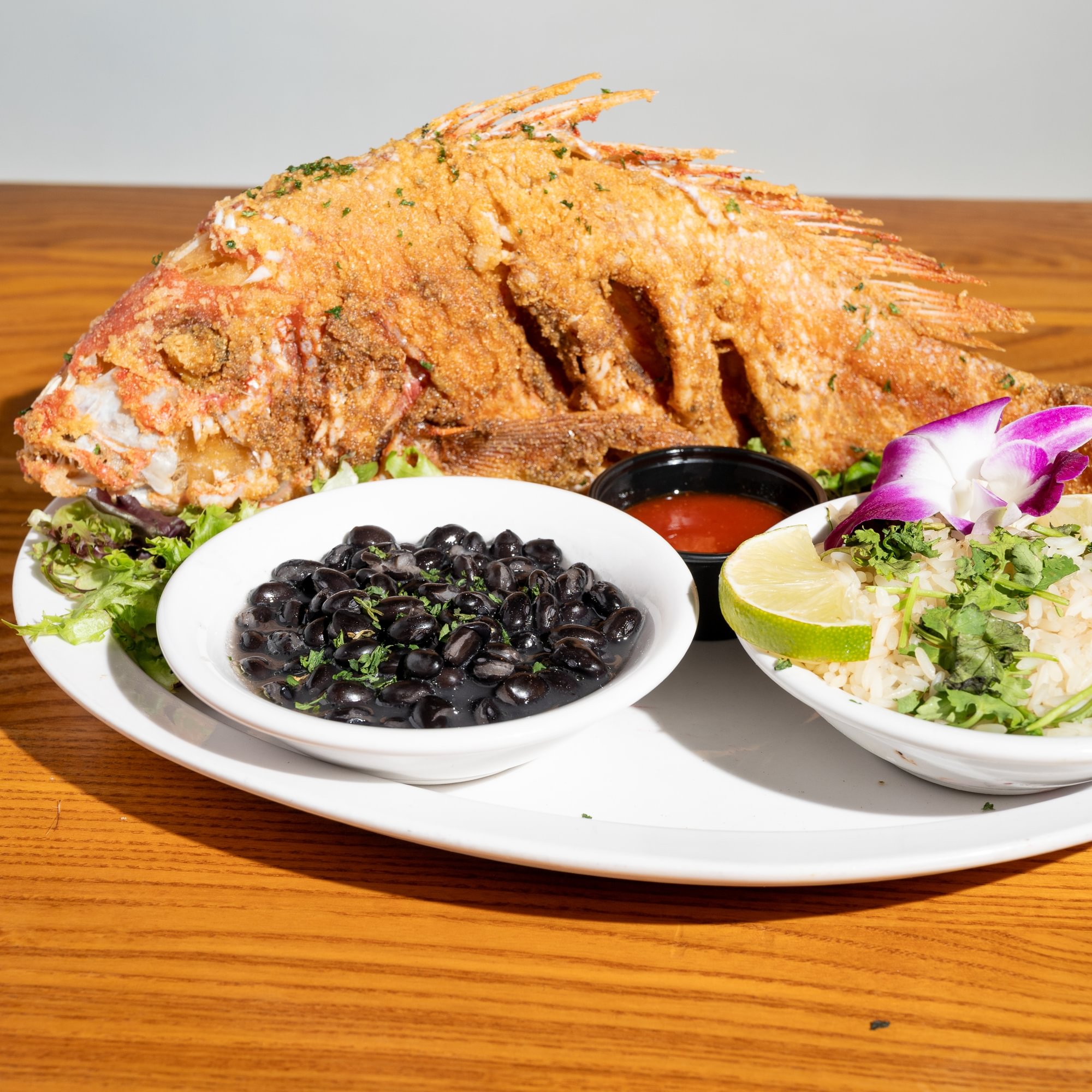 Fried Red Snapper
