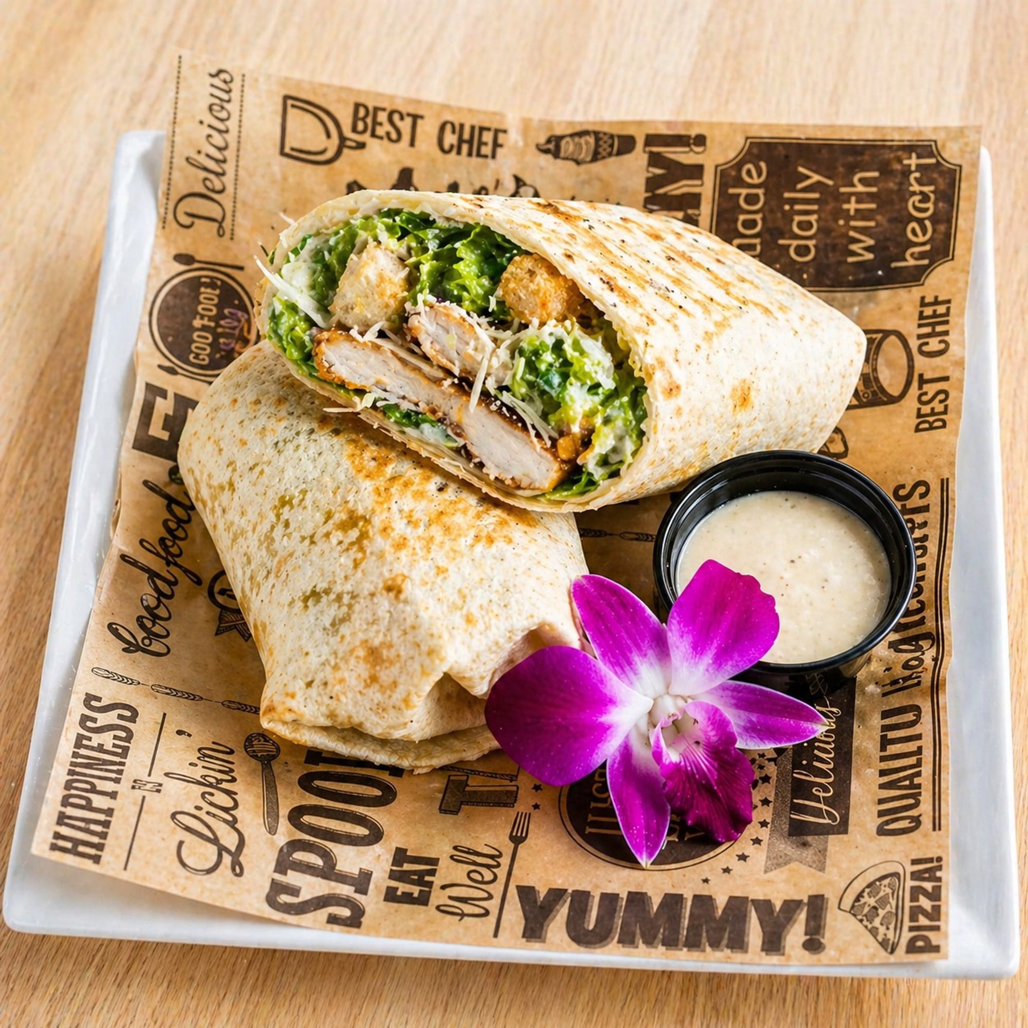 Chicken Caesar Wrap