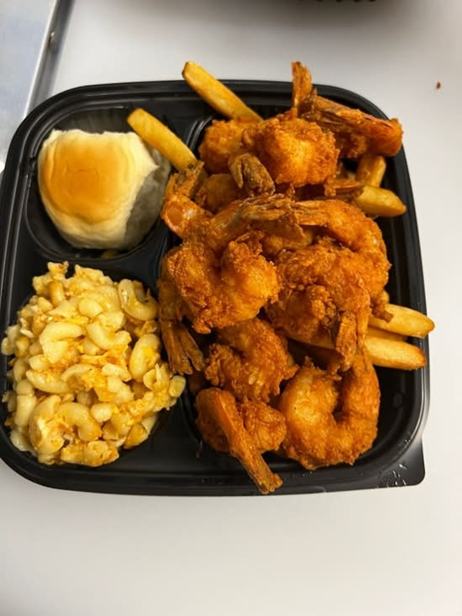 Fried Shrimp with Roll Platter 18 pcs