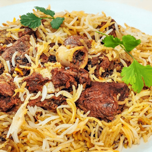 Goat Dum Biryani