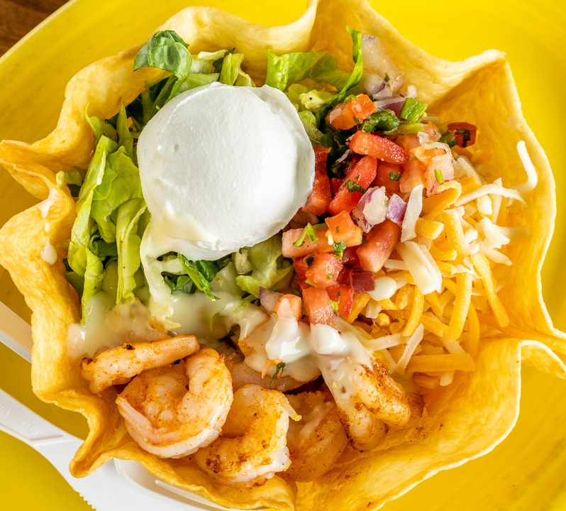 Shrimp Taco Salad