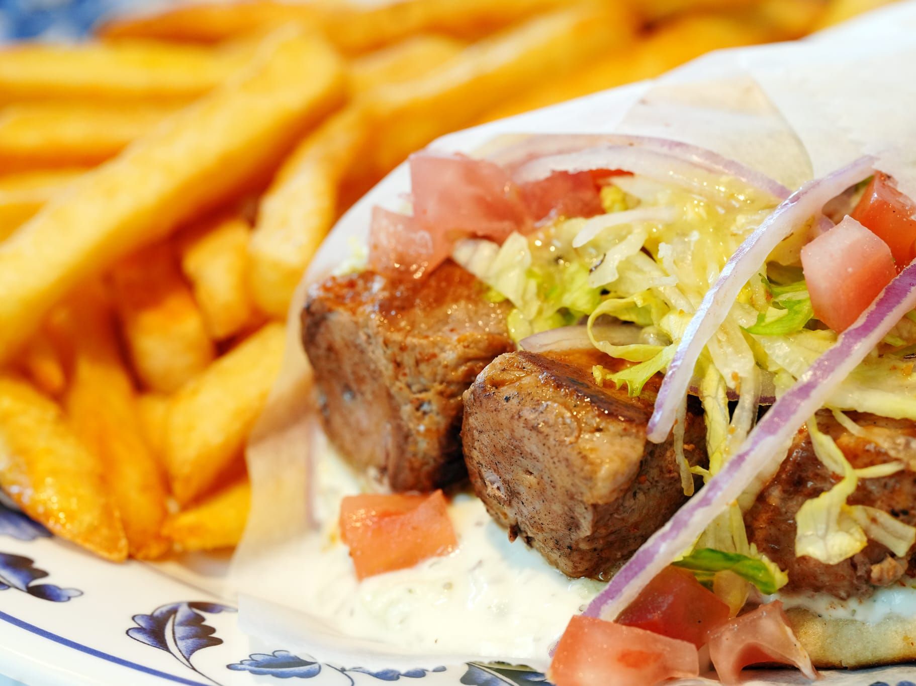 Ribeye Souvlaki Pita