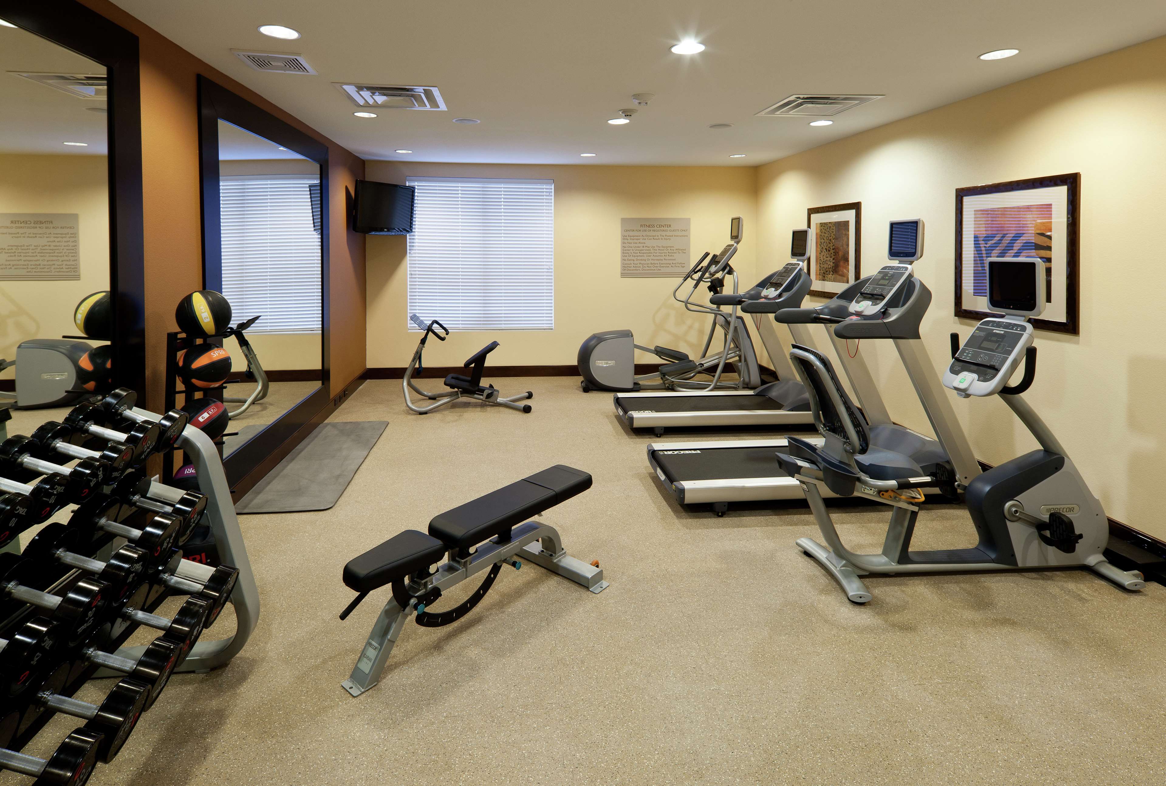 Health club  fitness center  gym