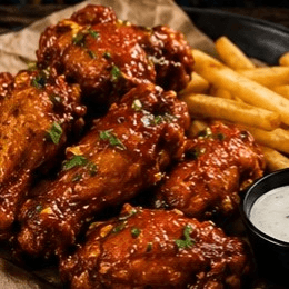 Wings and Fries