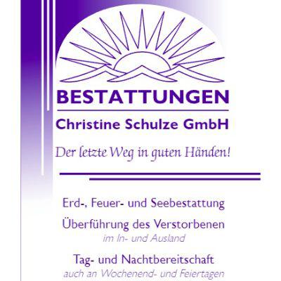 Logo von Bestattungen Christine Schulze GmbH