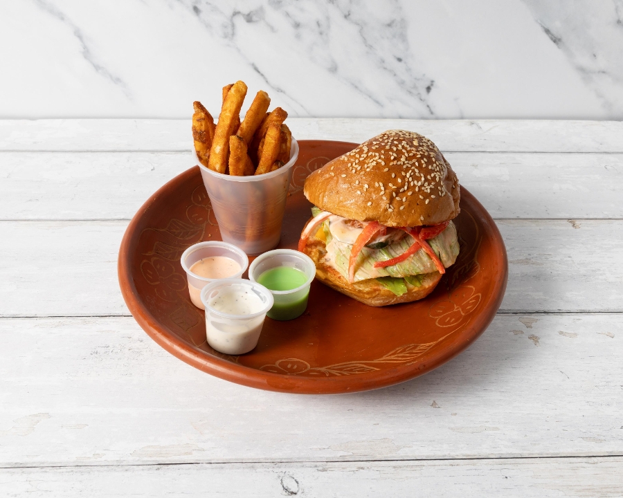 Chicken Burger Combo