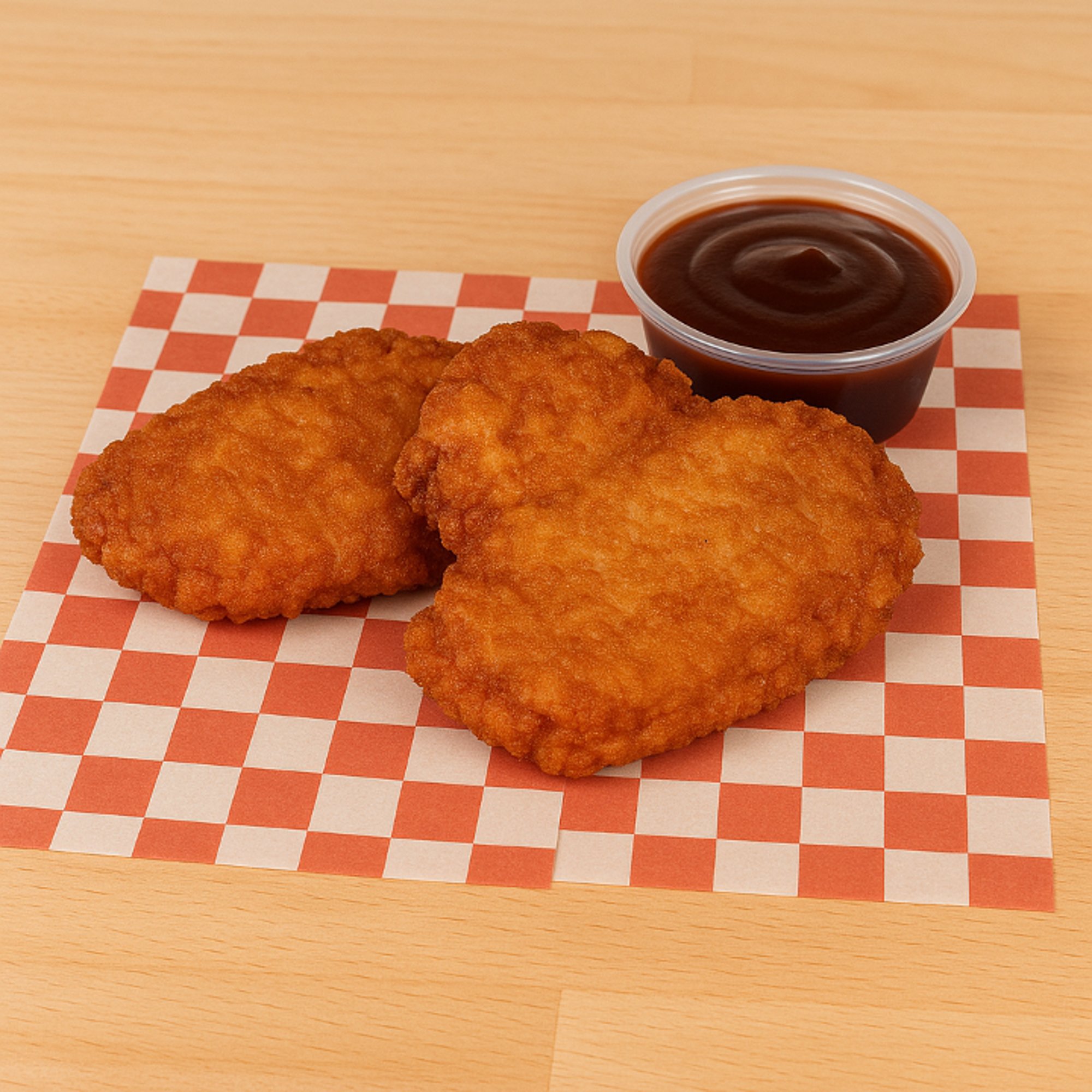 2 Chicken Cutlets & Side Sauce