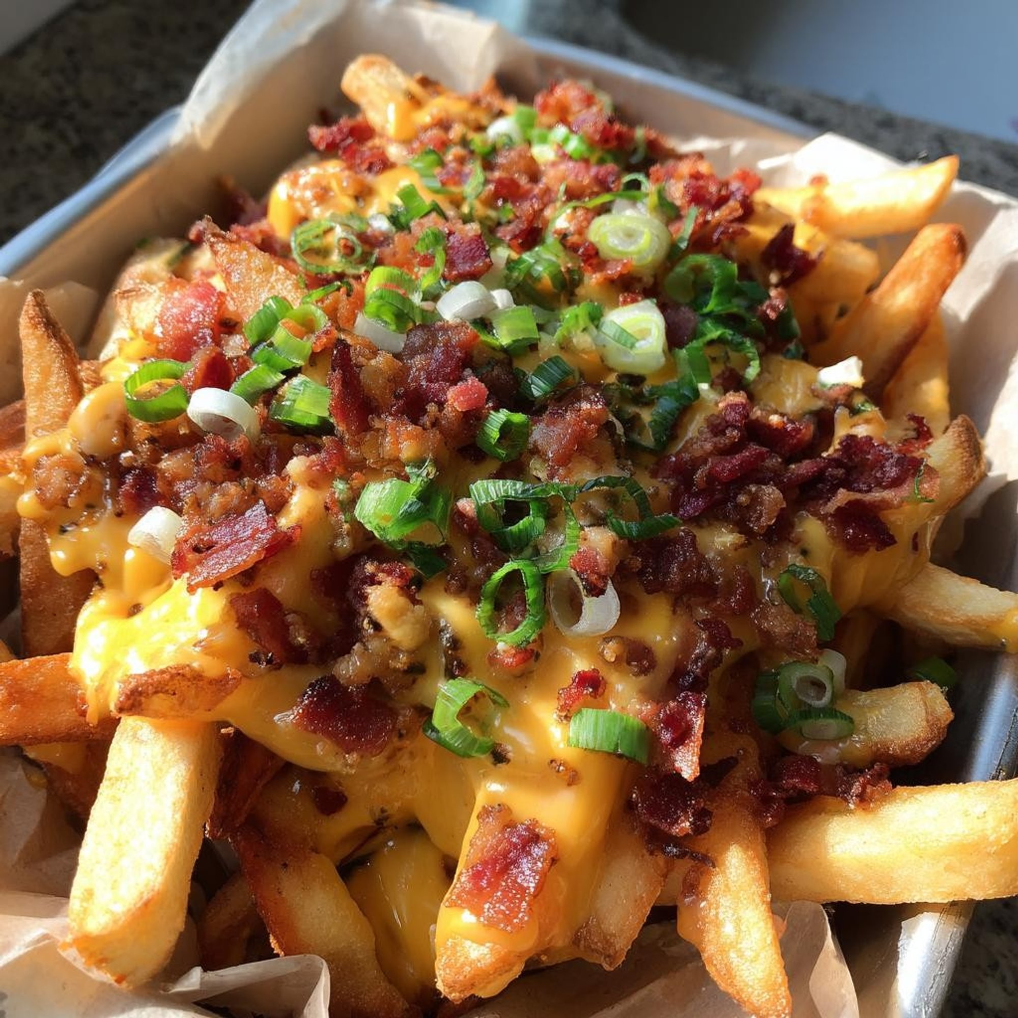 Bacon Cheese Fries