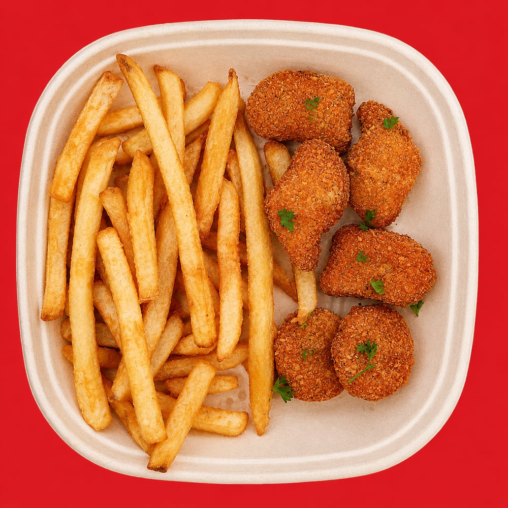 Chicken Nuggets with Fries