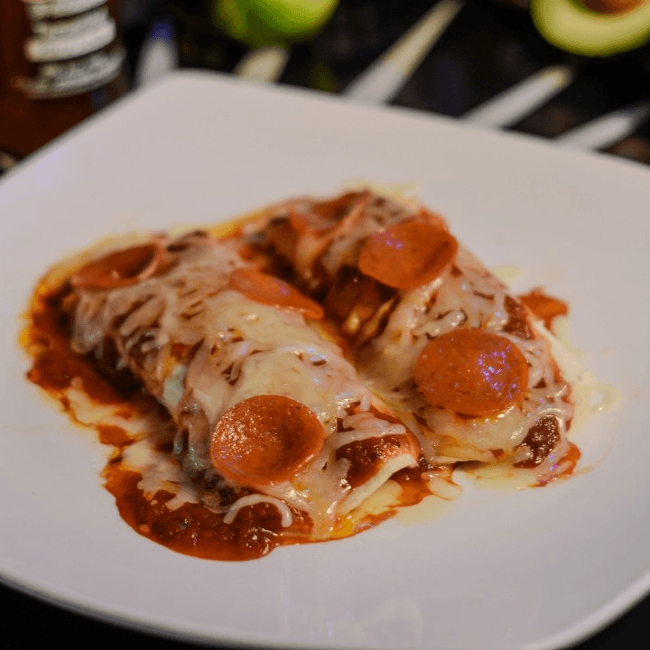 Kids Pizza Enchiladas