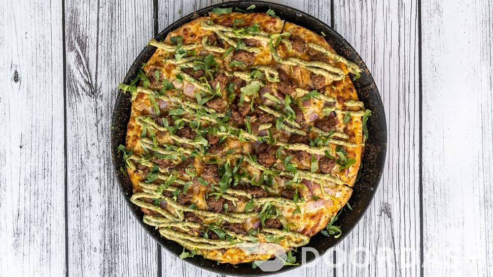Lamb Kebab Pizza