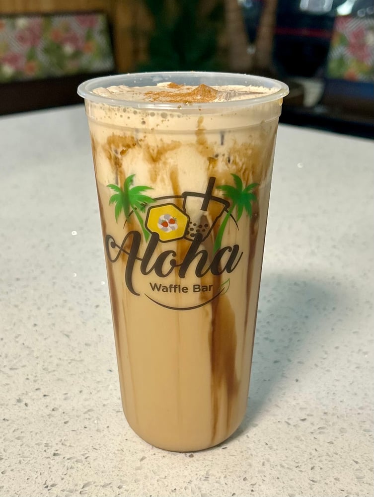 Aloha Waffle Latte