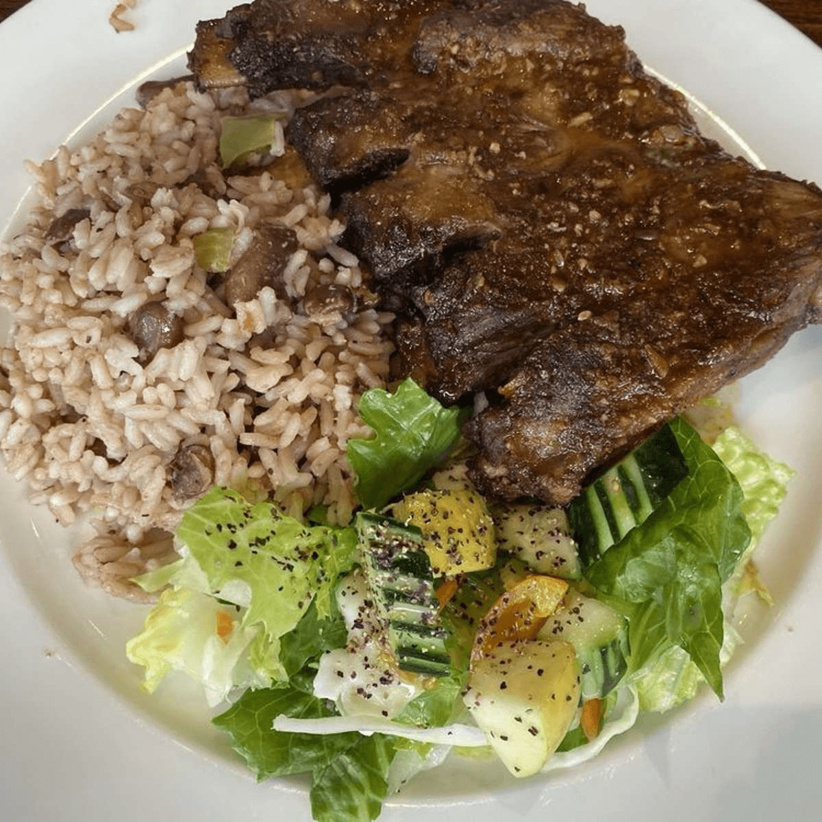 Jerk Ribs Meal