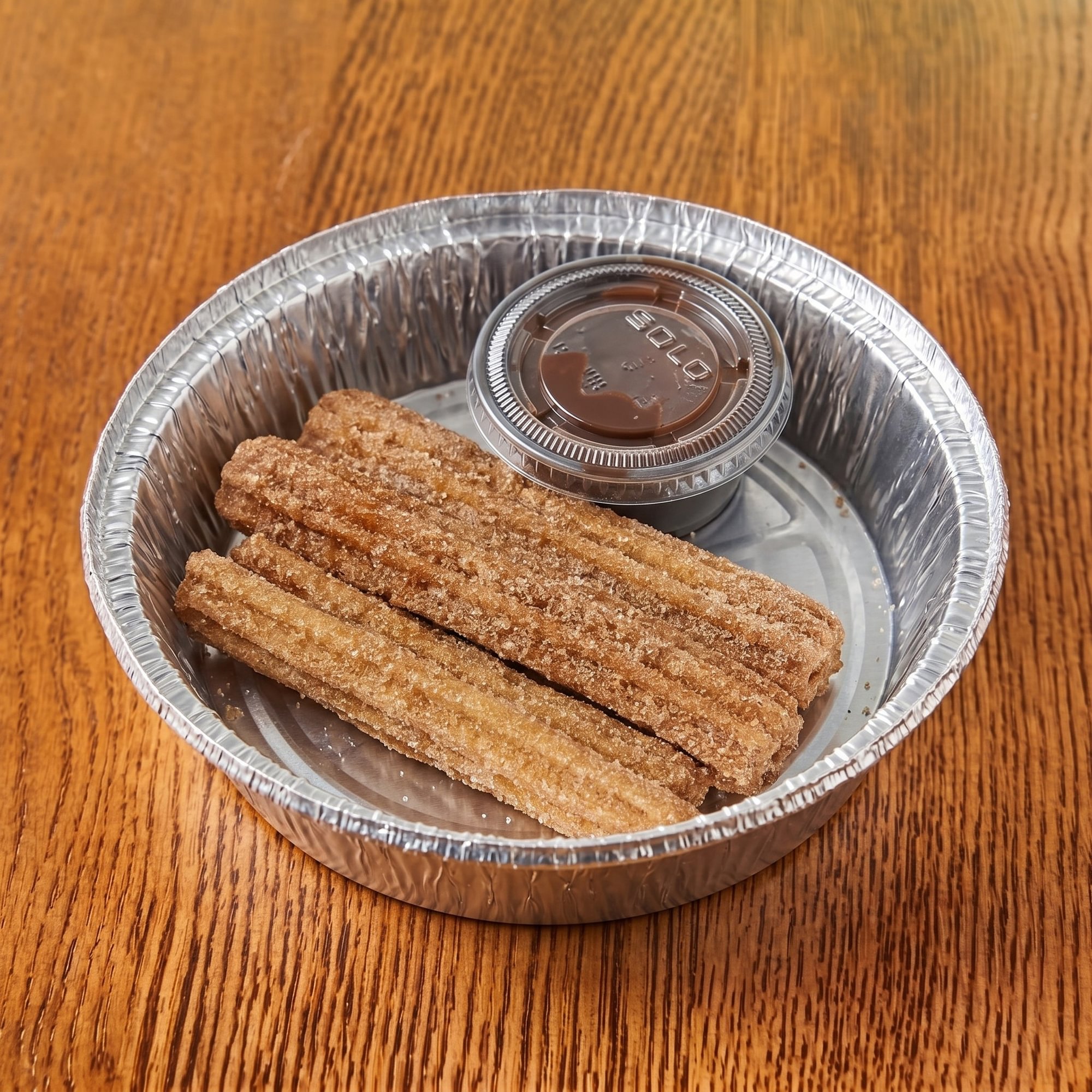 Churros Filled with Dulce de Leche