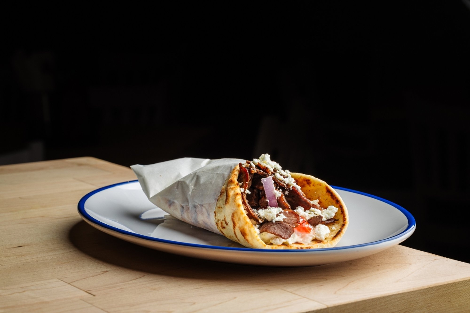 Roasted Lamb Pita