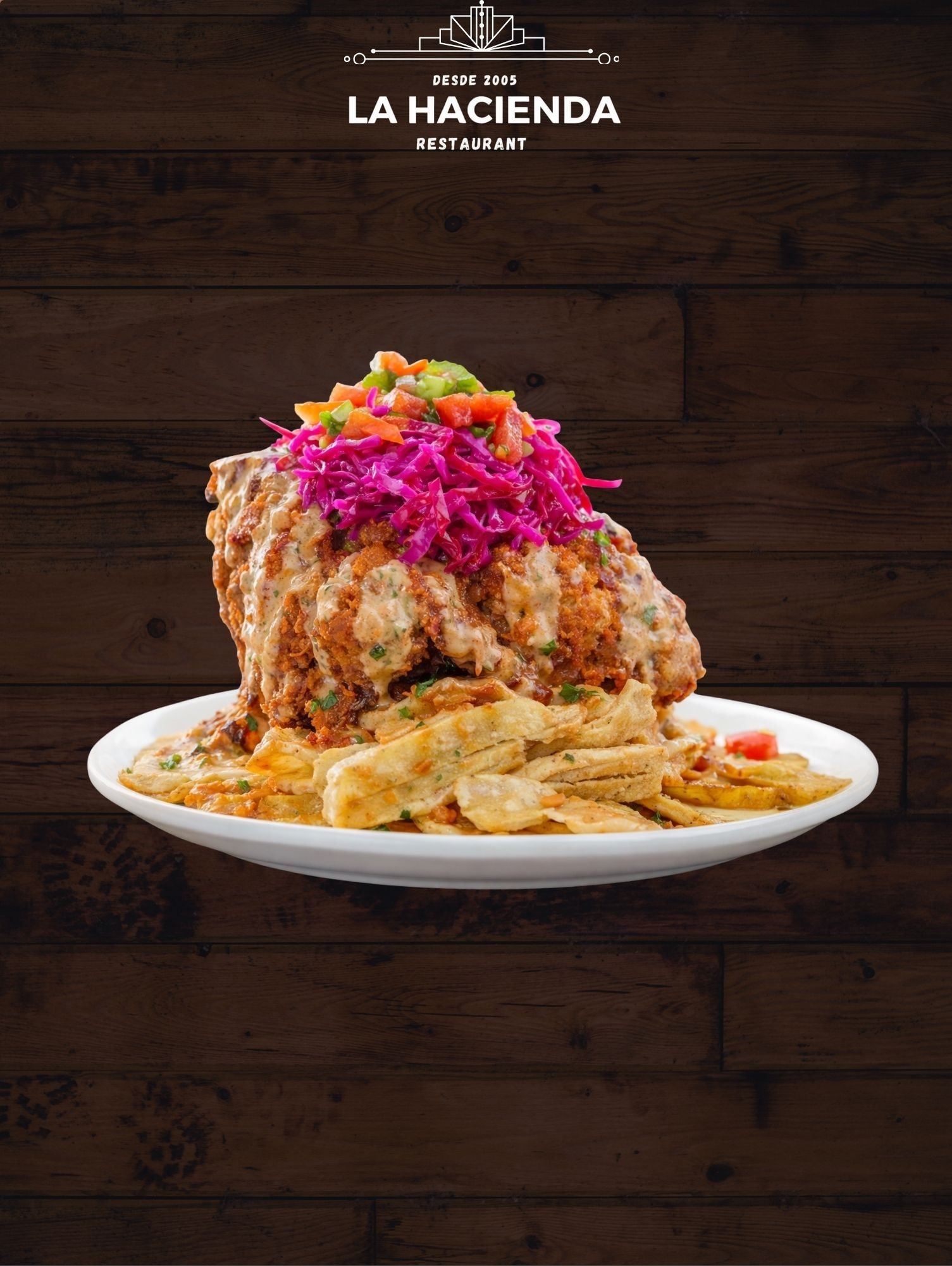 Pollo con Tajadas