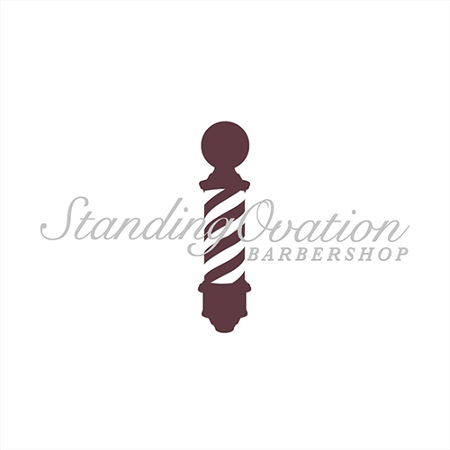 Standing Ovation Barber Shop Logo