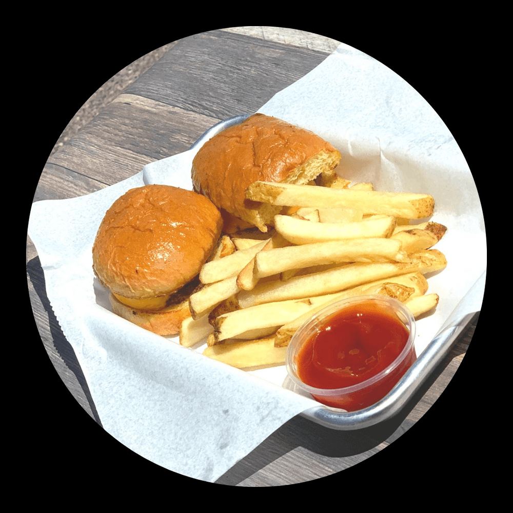 Kids Size Two Hamburger Meal