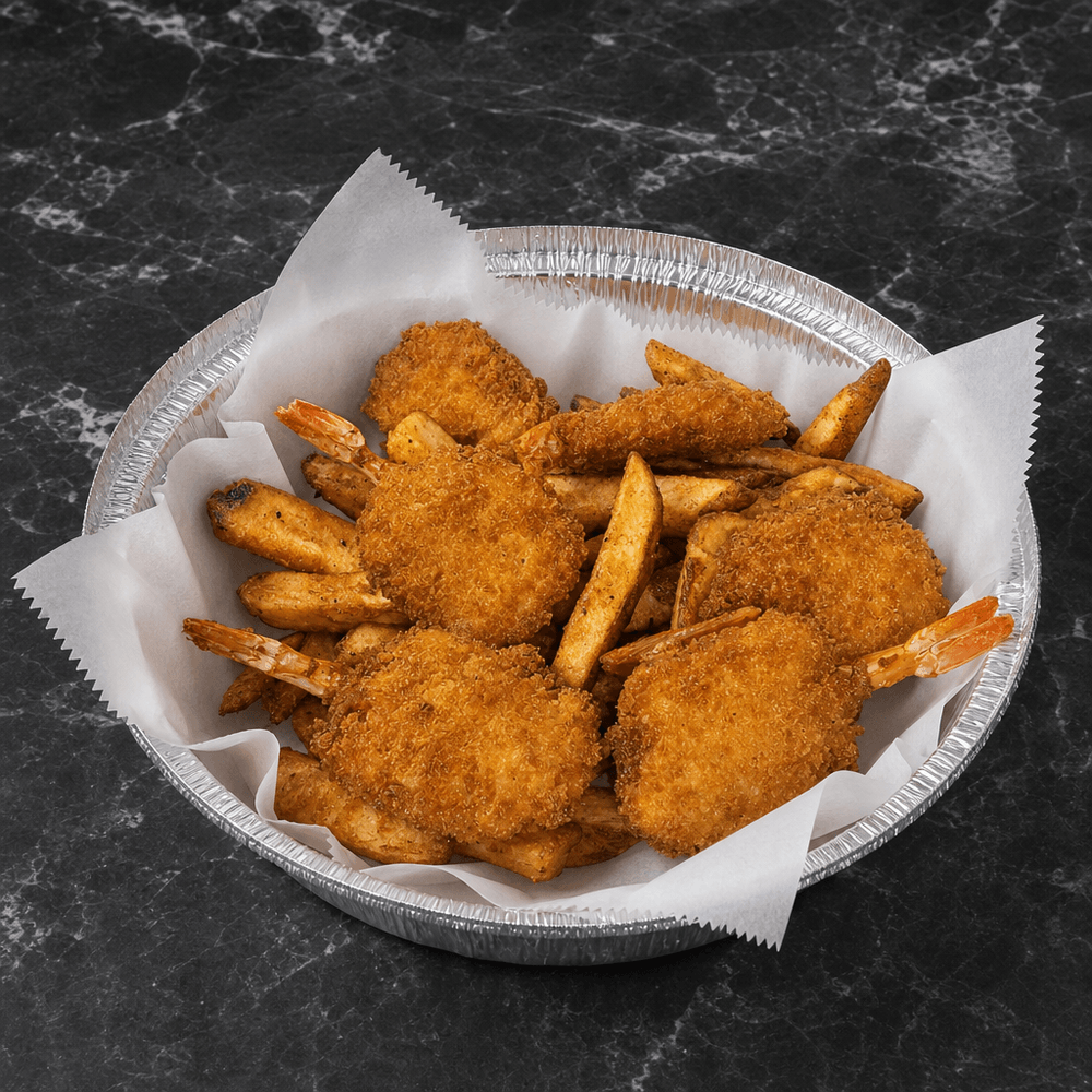 Shrimp in a Basket